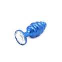 Aluminum Alloy Anal Plug 1 - Blue