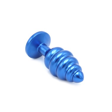 Aluminum Alloy Anal Plug 1 - Blue