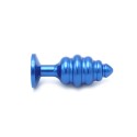 Aluminum Alloy Anal Plug 1 - Blue