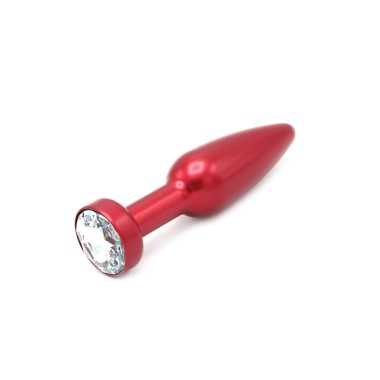 Aluminum Alloy Anal Plug 2 - Red