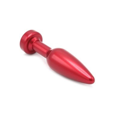Aluminum Alloy Anal Plug 2 - Red