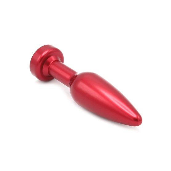 Aluminum Alloy Anal Plug 2 - Red