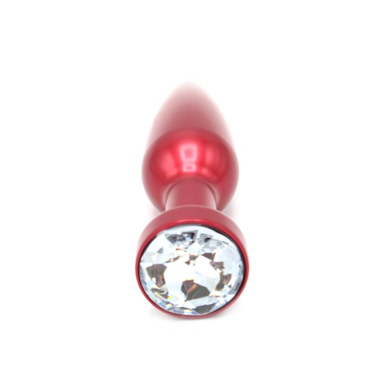 Aluminum Alloy Anal Plug 2 - Red