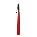Leather Red Whip Soft - 24 Strings