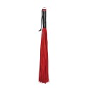 Leather Red Whip Soft - 48 Strings