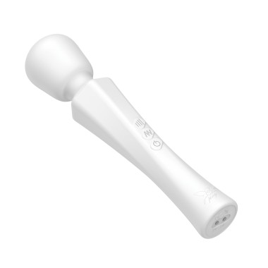 Pixey Aquamini White Edition mini wand vibrator kopen | SecretLoveToys