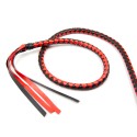 Whip 190 cm Black & Red