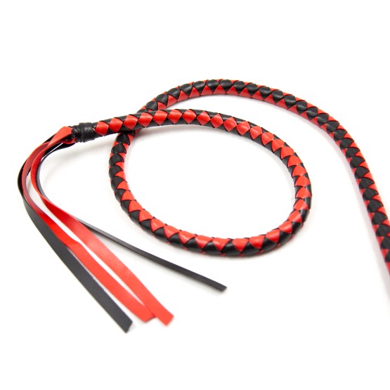 Whip 190 cm Black & Red