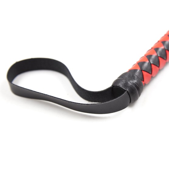 Whip 190 cm Black & Red