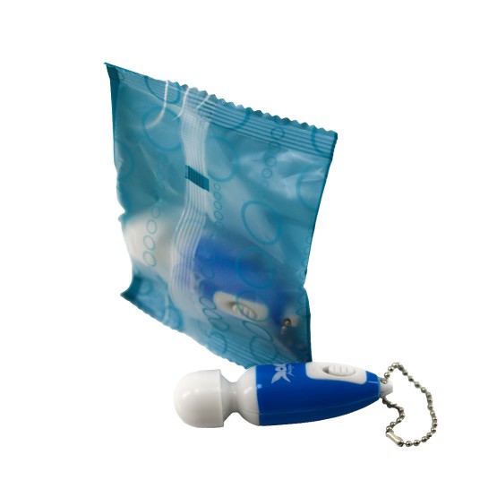 Mini Pixey Key Chain - Blue