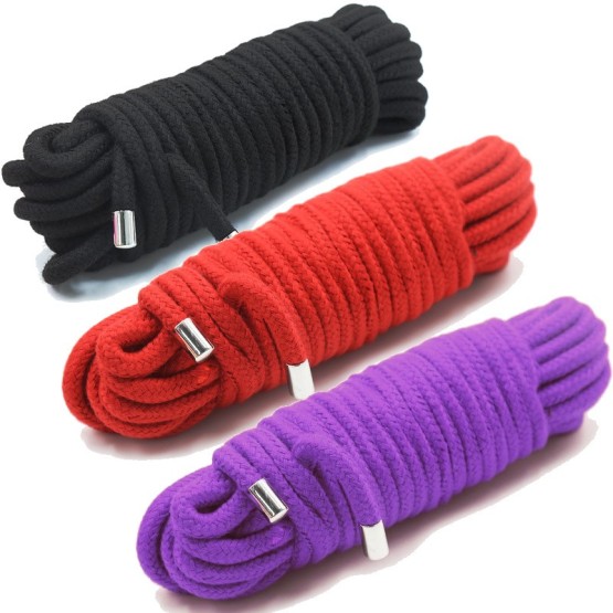20 Meter BDSM Cotton Rope Purple
