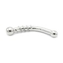 Curve Steel Dildo Twisted