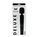 Pixey Deluxe Black Velvet Wand Vibrator L krachtige oplaadbare massager