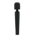 Pixey Deluxe Black Velvet Wand Vibrator L voorkant