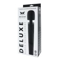 Pixey Deluxe Black Velvet Wand Vibrator L krachtige oplaadbare massager