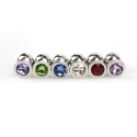 Jewel Buttplug - Medium Red