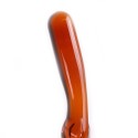 Glass Dildo Blue & Amber Curves