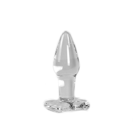 Glass Dildo Clear Butt Plug
