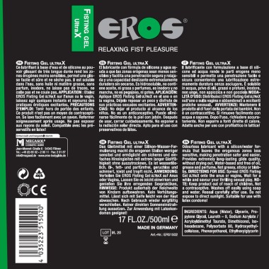 EROS Fisting Gel UltraX 500ml