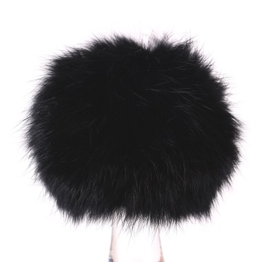 Glass Buttplug Black Tickler