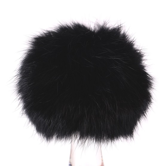 Glass Buttplug Black Tickler