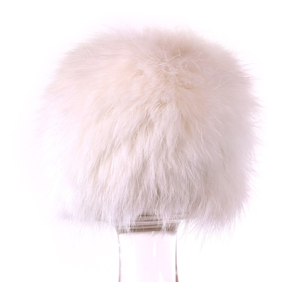 Glass Buttplug White Tickler