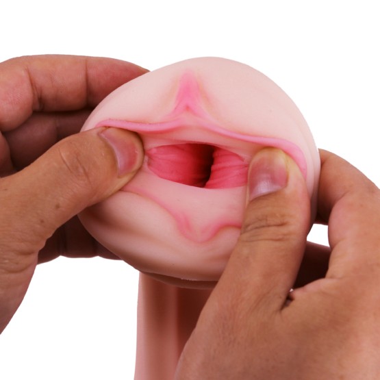 Masturbator with Soft Teeth Mouth/Vagina