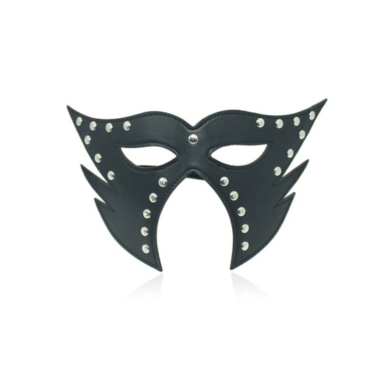Cat Mask Open Mouth Black
