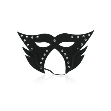 Cat Mask Open Mouth Black