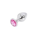 Buttplug Aluminium Pink Medium