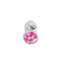 Buttplug Aluminium Pink Small 