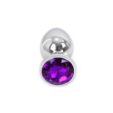 Buttplug Aluminium Purple Large