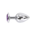 Buttplug Aluminium Purple Large