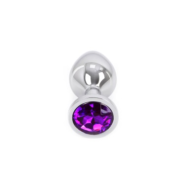 Buttplug Aluminium Purple Medium 
