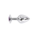 Buttplug Aluminium Purple Medium 