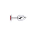Buttplug Aluminium Red Small