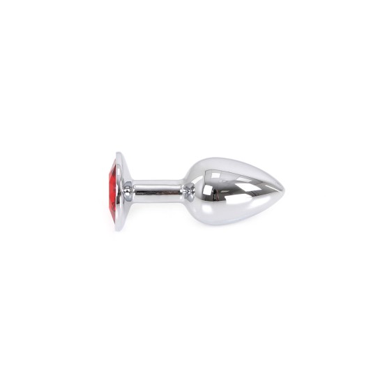 Buttplug Aluminium Red Small