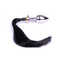 Buttplug with Horsetail - Black