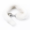 Fox Tail Plug White - Short