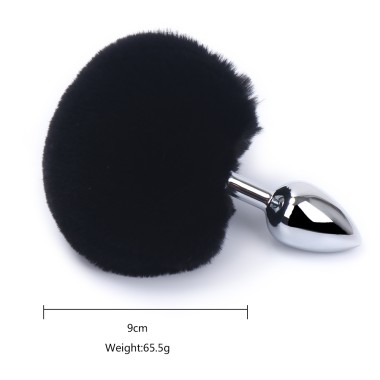 Bunny Tail Black