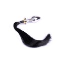 Buttplug with Horsetail - Black
