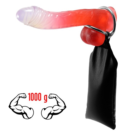 Leather Weight 2 Rings "Strong Man" 1000 g