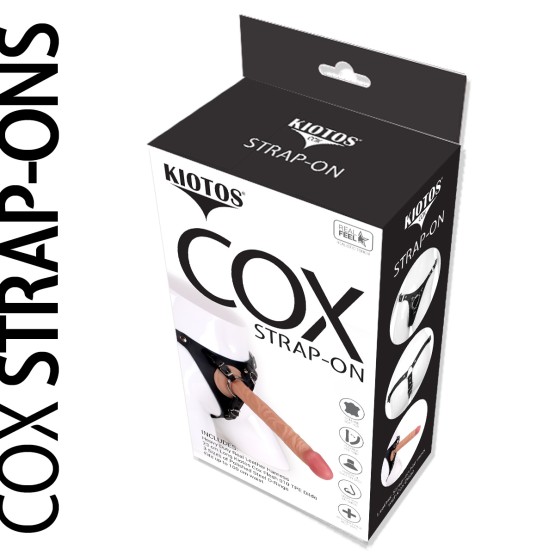 Kiotos COX Strap-On + Dildo Flesh 010