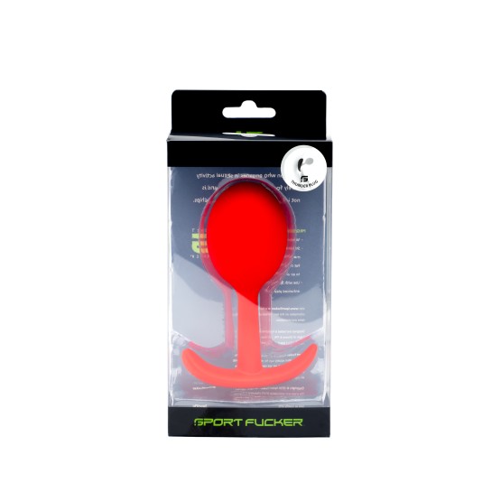 Sport Fucker Thunder Plug Medium - Red