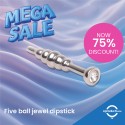 5 Ball Jewel Dipstick