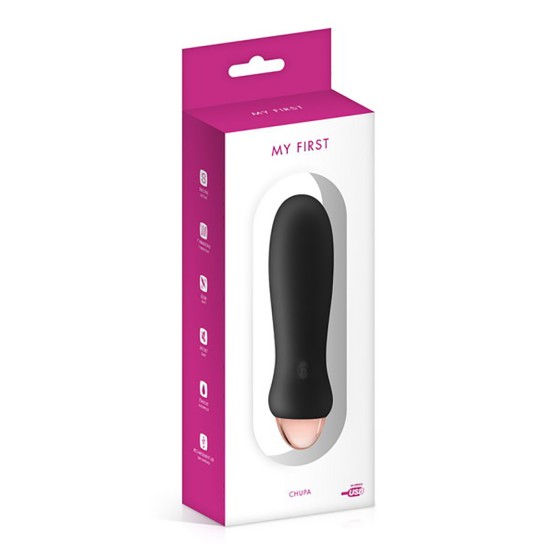 My First Chupa Black Rechargeable Vibrator