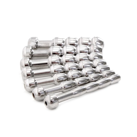 Urethral Trainer Kit 7 Holow Penisplugs