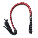 Mahogany Short Whip Black & Red