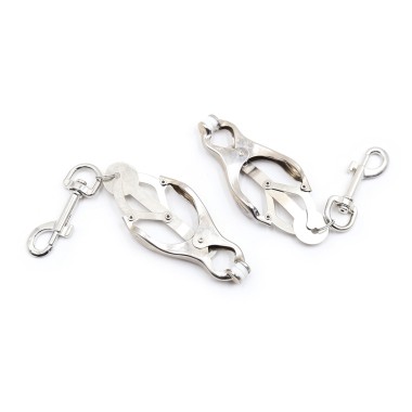 Clover Nipple Clamps with Snap Hook