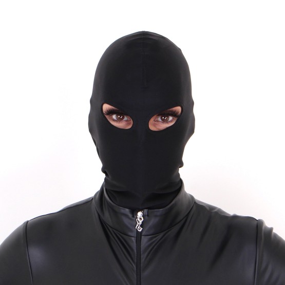 Black BDSM Hood Eyes Only